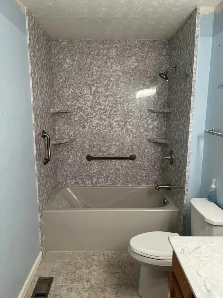 Bathtub in residential home in Dayton, OH.